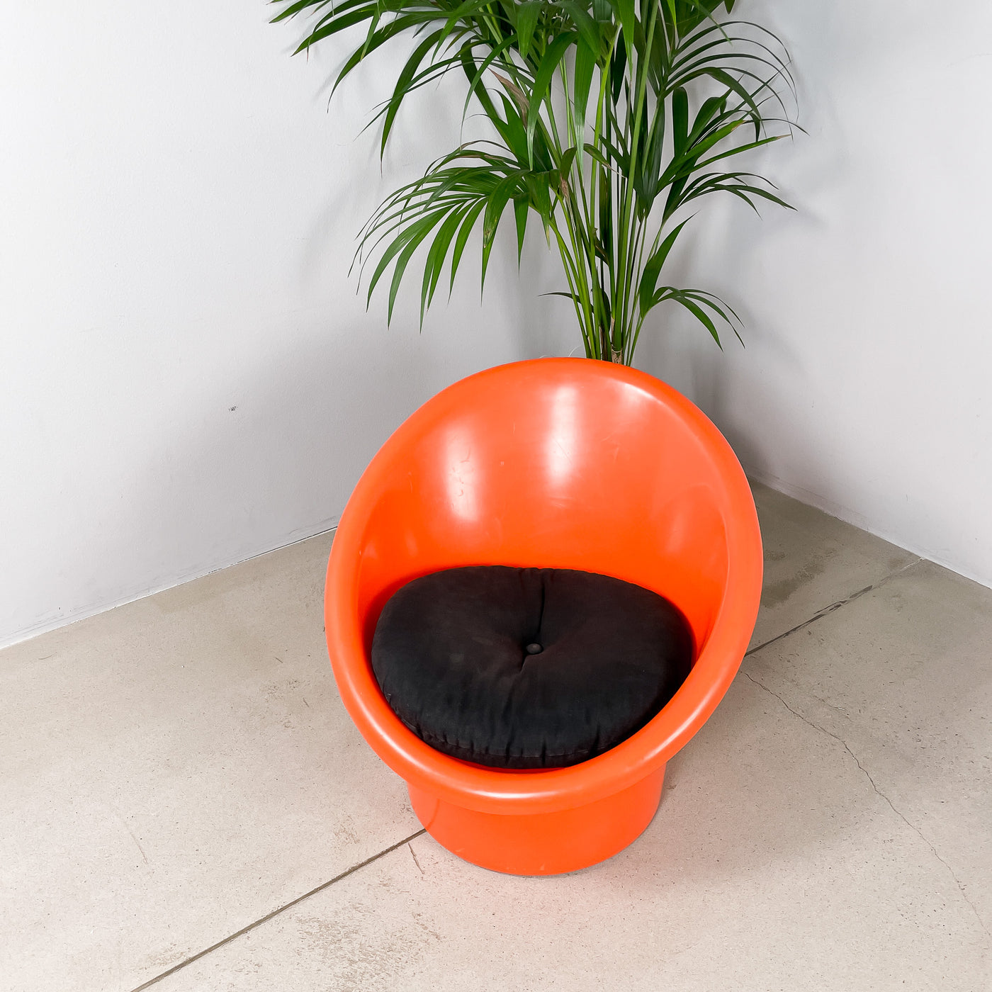 Fåtölj Ikea "Skopa" 70-tal orange