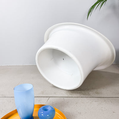 Fåtölj Ikea "Skopa" 70-tal vit