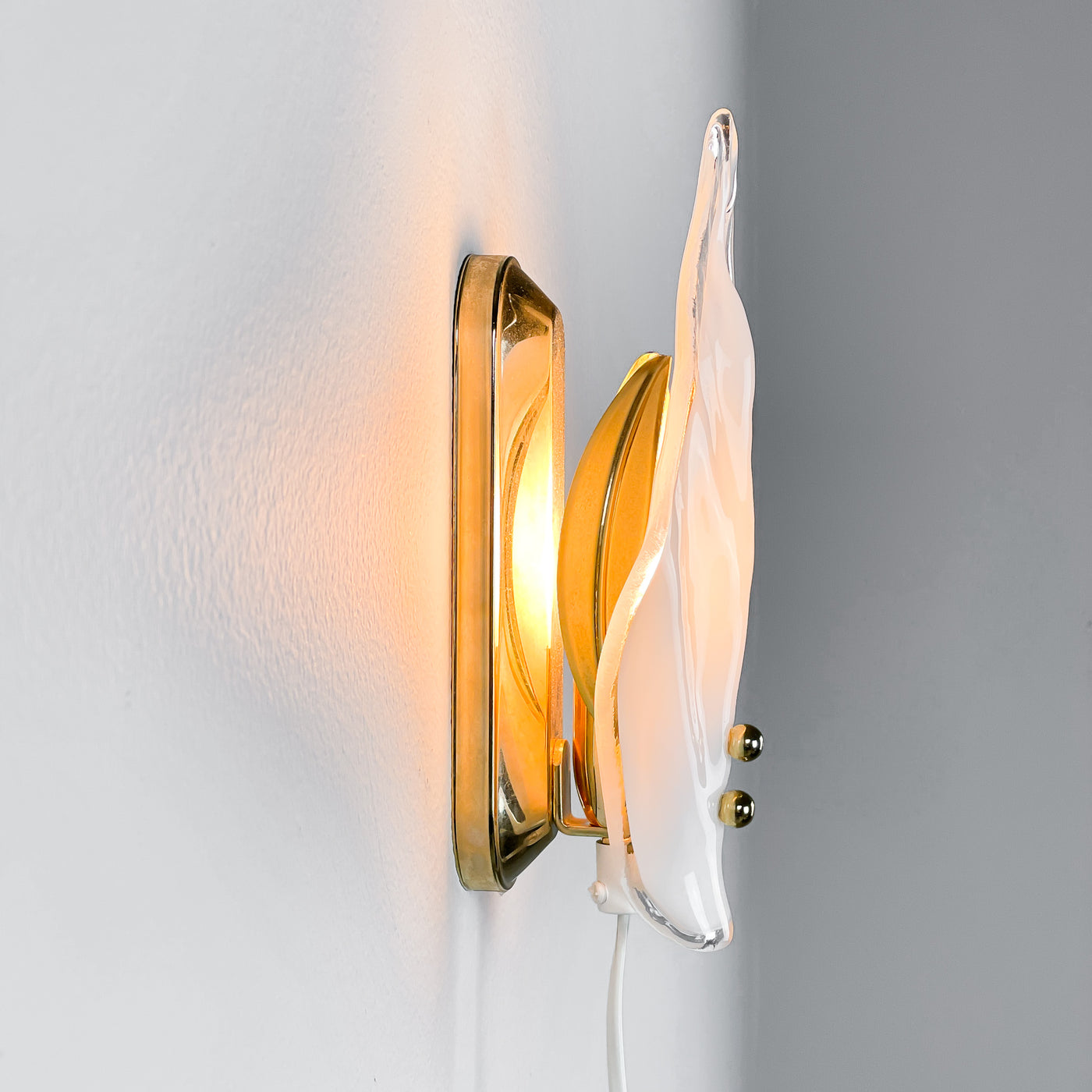Vägglampa i glas - Rejmyre