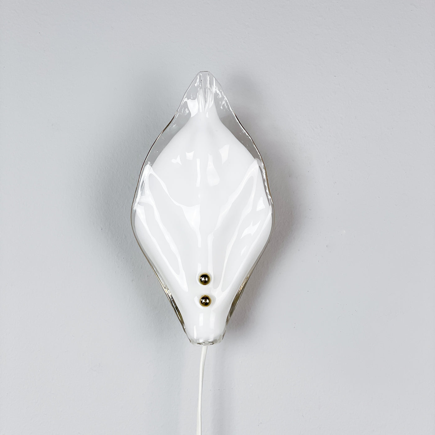 Vägglampa i glas - Rejmyre
