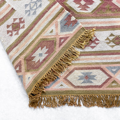 Vintage kelimmatta beige