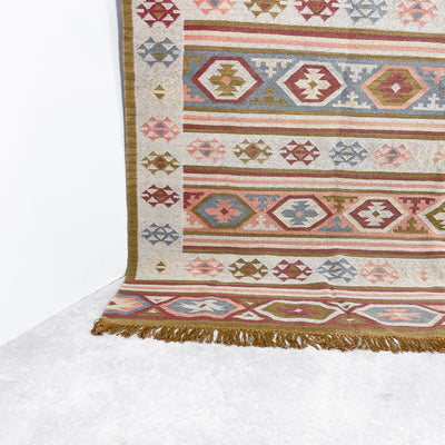 Vintage kelimmatta beige
