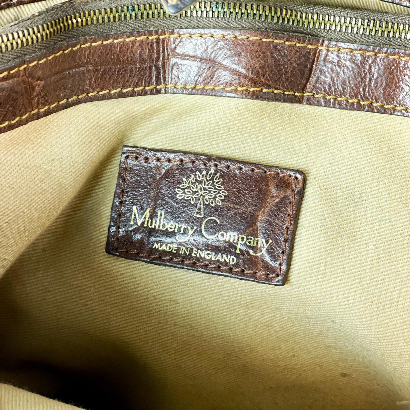 Vintage väska Mulberry