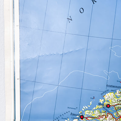 Skolkarta över Norden
