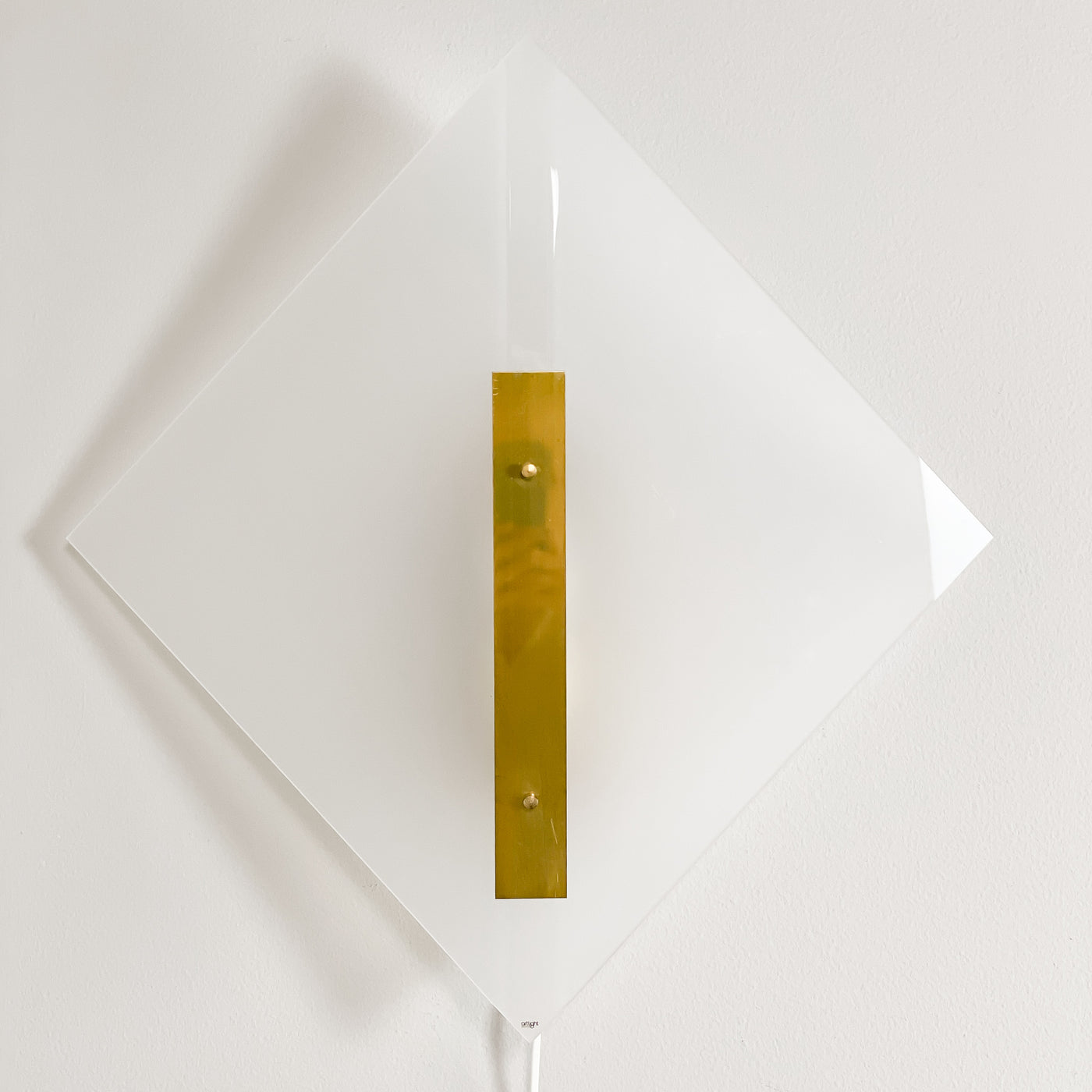 Vägglampa plexi Artlight
