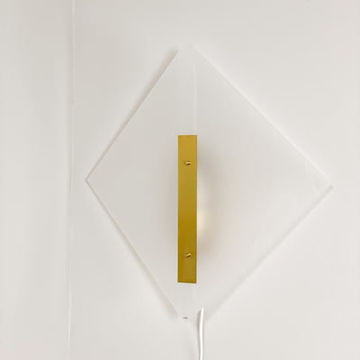 Vägglampa plexi Artlight