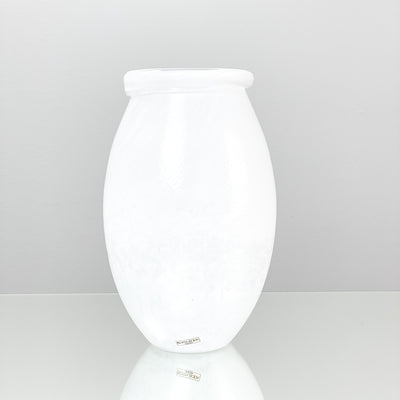 Vit glasvas - Kosta Boda